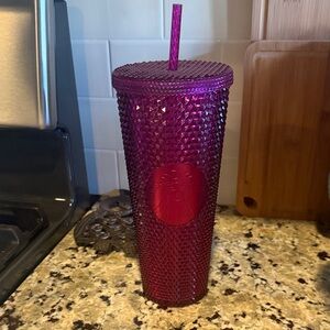 Starbucks Radiant Purple Textured Tumbler